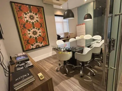 Sala Comercial para alugar, 121m² no Santa Paula, São Caetano do Sul