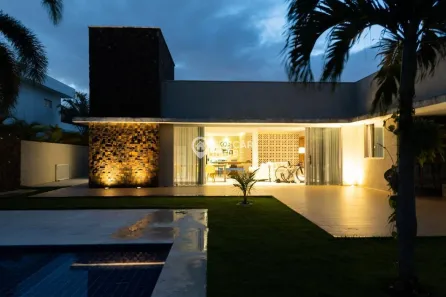 Casa de Condomínio com 4 Quartos à venda, 370m² no Catu de Abrantes (Abrantes), Camaçari