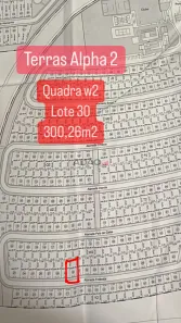Lote/Terreno à venda, 300m² no Terras Alpha Residencial 2, Senador Canedo
