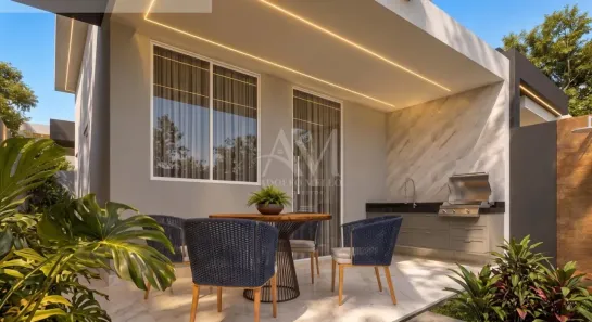 Casa de Condomínio com 3 Quartos à venda, 190m² no Guaribas, Eusébio