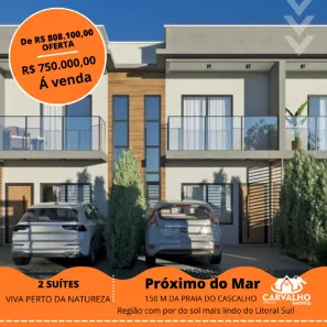Sobrado com 2 Quartos à venda, 82m² no Armação, Penha