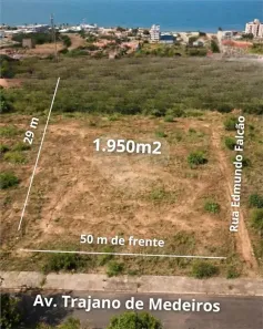 Lote/Terreno com 1 Quarto à venda, 1950m² no Vicente Pinzon, Fortaleza