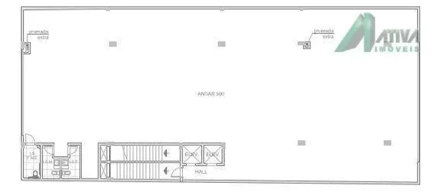 Sala Comercial à venda, 501m² no Centro, Belo Horizonte