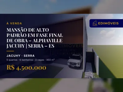 Casa com 5 Quartos à venda, 450m² no Jacuhy, Serra