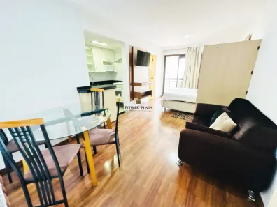 Flat com 1 Quarto para alugar, 29m² no Campos Elíseos, São Paulo