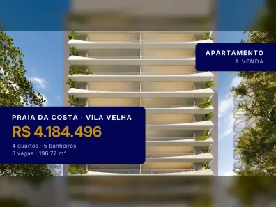 Apartamento com 4 Quartos à venda, 196m² no Praia da Costa, Vila Velha