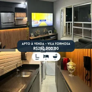 Apartamento com 2 Quartos à venda, 56m² no Batista, Anápolis