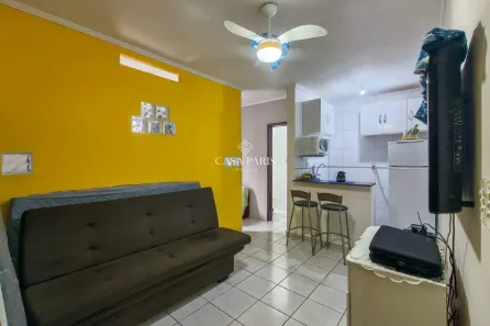 Kitnet com 1 Quarto à venda, 27m² no Caiçara, Praia Grande