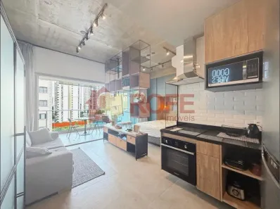Apartamento com 1 Quarto para alugar, 45m² no Indianópolis, São Paulo