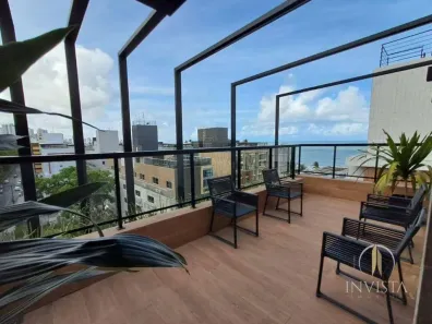 Flat com 1 Quarto à venda, 19m² no Cabo Branco, João Pessoa