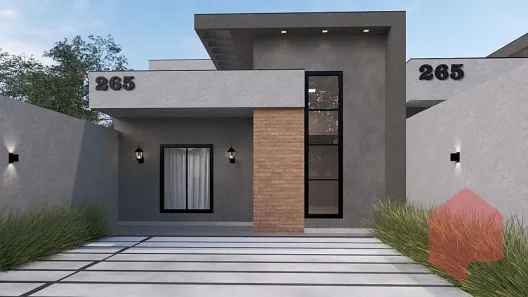 Casa com 2 Quartos à venda, 70m² no Recanto Tropical, Cascavel