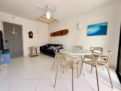Apartamento com 2 Quartos para alugar, 70m² no Riviera, Bertioga