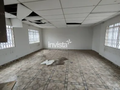 Sala Comercial com 4 Quartos para alugar, 255m² no Embaré, Santos