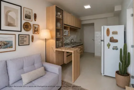 Apartamento com 1 Quarto para alugar, 35m² no Portão, Curitiba