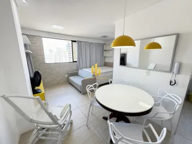 Apartamento com 1 Quarto para alugar, 35m² no Boa Viagem, Recife