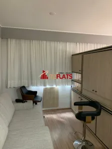 Apartamento com 1 Quarto para alugar, 28m² no Indianópolis, São Paulo