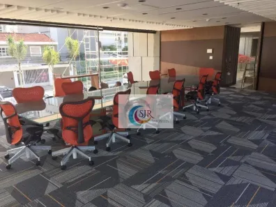 Sala Comercial para alugar, 261m² no Cidade Monções, São Paulo