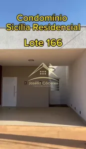 Casa de Condomínio com 3 Quartos à venda, 100m² no Condomínio Residencial Sicília Residence, Cuiabá