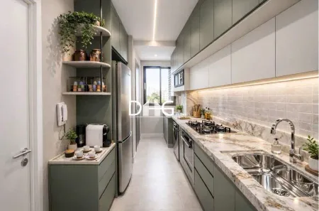 Apartamento com 3 Quartos para alugar, 82m² no Morumbi, Paulínia