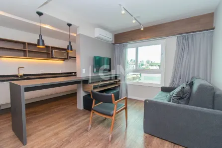 Apartamento com 1 Quarto para alugar, 38m² no Moinhos de Vento, Porto Alegre