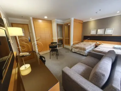 Flat com 1 Quarto para alugar, 28m² no Jardim Paulista, São Paulo