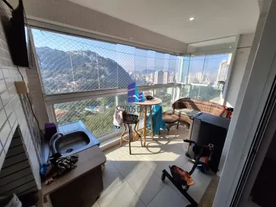 Apartamento com 2 Quartos à venda, 77m² no José Menino, Santos
