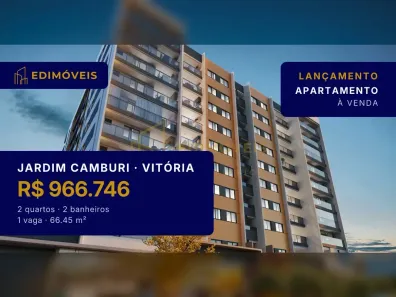 Apartamento com 2 Quartos à venda, 67m² no Jardim Camburi, Vitória