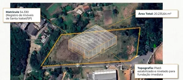 Lote/Terreno à venda, 20235m² no Lavorare Arujá, Arujá
