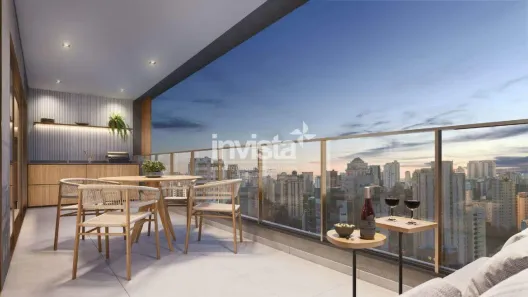 Apartamento com 1 Quarto à venda, 59m² no Ponta da Praia, Santos