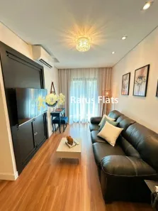 Flat com 1 Quarto à venda, 45m² no Brooklin Paulista, São Paulo