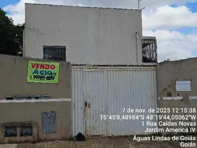 Casa com 2 Quartos à venda, 71m² no Jardim América II, Águas Lindas de Goiás