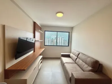 Apartamento com 1 Quarto para alugar, 30m² no Boa Viagem, Recife