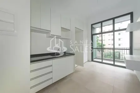 Apartamento com 1 Quarto à venda, 32m² no Santo Amaro, São Paulo