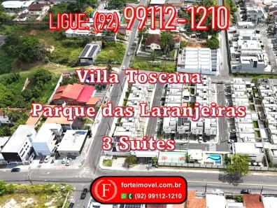 Casa de Condomínio com 3 Quartos para alugar, 124m² no Flores, Manaus