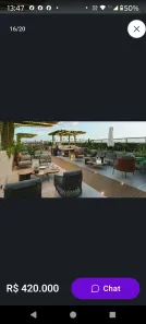 Flat com 1 Quarto à venda, 20m² no Cabo Branco, João Pessoa