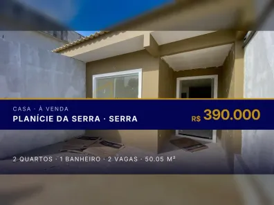 Casa com 2 Quartos à venda, 50m² no Planície da Serra, Serra