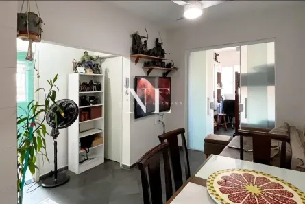 Apartamento com 2 Quartos à venda, 46m² no Embaré, Santos