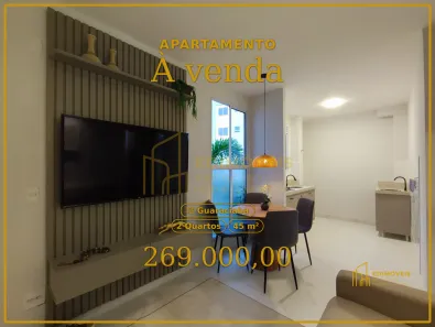 Apartamento com 2 Quartos à venda, 45m² no Guaraciaba, Serra