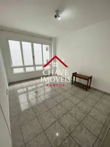 Kitnet com 1 Quarto para alugar, 30m² no Gonzaga, Santos