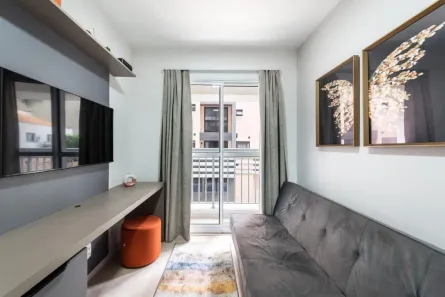 Apartamento com 1 Quarto para alugar, 35m² no Pinheiros, São Paulo