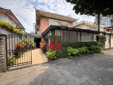 Imóvel Comercial com 3 Quartos para venda ou aluguel, 179m² no Gonzaga, Santos