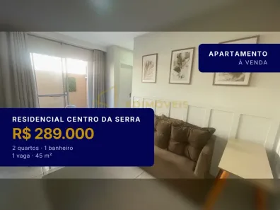 Apartamento com 2 Quartos à venda, 45m² no Residencial Centro da Serra, Serra