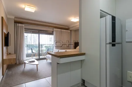 Apartamento com 1 Quarto para alugar, 42m² no Brooklin Paulista, São Paulo