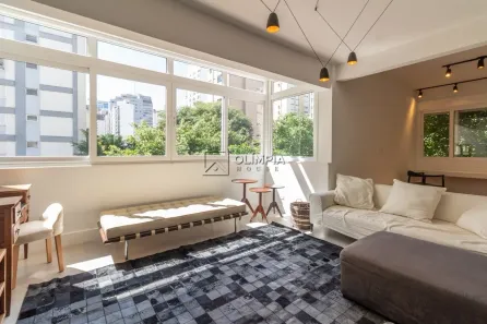 Apartamento com 2 Quartos para alugar, 100m² no Jardim Paulista, São Paulo