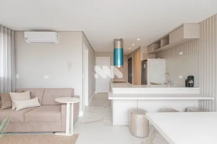 Apartamento com 1 Quarto para alugar, 51m² no São Francisco, Curitiba