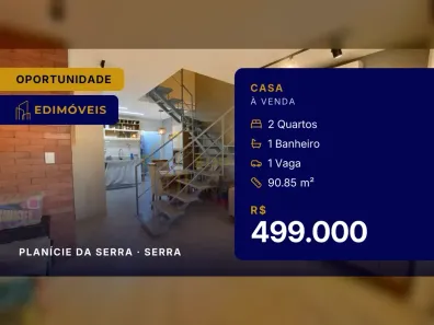 Casa com 2 Quartos à venda, 90m² no Planície da Serra, Serra