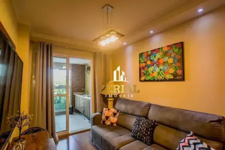 Apartamento com 3 Quartos à venda, 84m² no Vila Valparaíso, Santo André