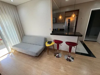 Apartamento com 1 Quarto para alugar, 56m² no Jardim São Carlos, Sorocaba