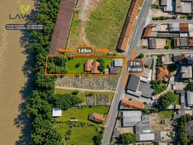 Lote/Terreno à venda, 4500m² no Itoupava Norte, Blumenau