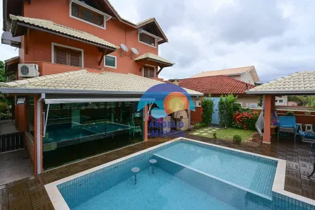 Casa de Condomínio com 5 Quartos para venda ou aluguel, 319m² no Jardim Peruibe, Peruíbe